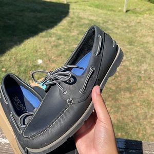 All Black Sperry’s